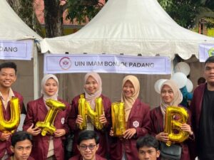 Universitas Islam Negeri (UIN) Imam Bonjol Padang mengikuti event Campus Expo Cafladoepa University Fair (CUF) 2025, yang diadakan Ikatan