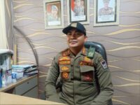 Sebanyak 30 orang yang tergabung dalam Perkumpulan Antar Pedagang (Perkap) Nusantara datangi Mako Satpol PP Padang usai