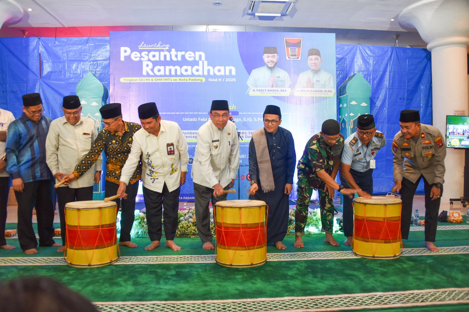 Launching Pesantren Ramadan, Wawako Padang: Kita Kembangkan Pendidikan Agama dengan Smart Surau