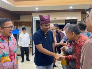 Pulang ke Sumbar Usai Pelantikan, Wagub Vasko Disambut Puluhan Kepala OPD