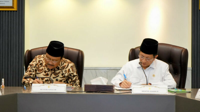 Mensos dan Menag Jalin Kerjasama Strategis Sukseskan Program Sekolah Rakyat