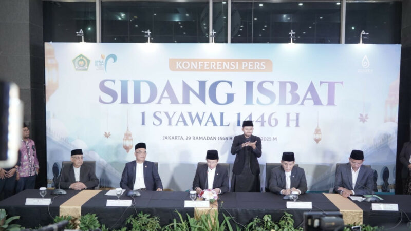 Pemerintah Tetapkan Idul Fitri Jatuh pada Senin 31 Maret 2025