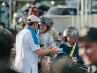 Komunitas Moge IMBI Sumbar Berbagi Takjil di Padang