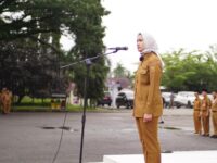 Bupati Dharmasraya, Annisa Suci Ramadhani, menegaskan bahwa dalam pemerintahannya bersama Wakil Bupati Leli Arni, sistem merit akan menjadi