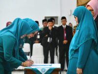 Ketua TP PKK Kota Padang Resmi Dilantik