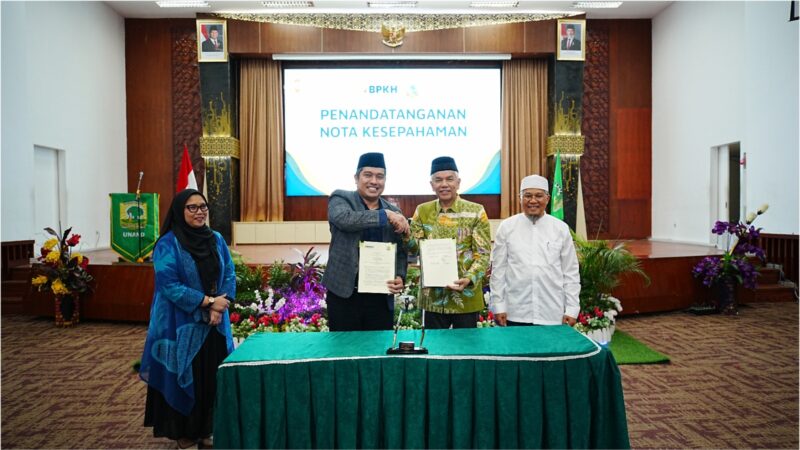 UNAND Kerjasama dengan BPKH, Perkuat Penelitian dan Program Kemaslahatan