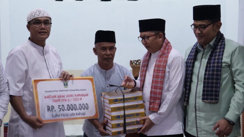 Sekda Payakumbuh Dampingi TSR Pemprov Kunjungi Masjid Amaliyah Tiakar
