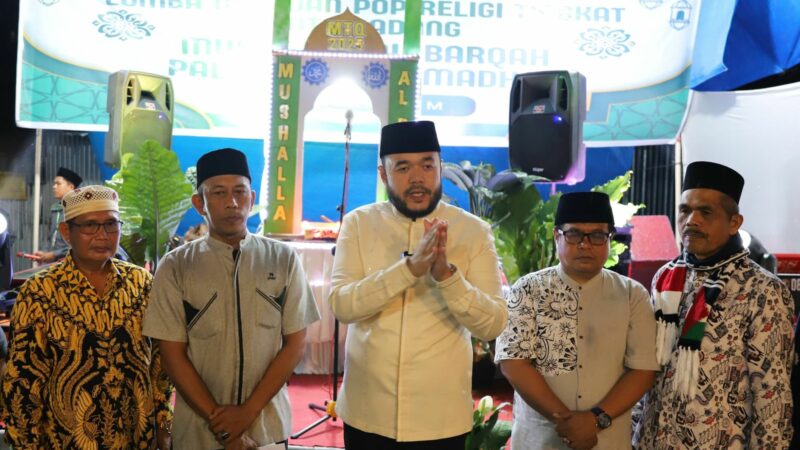 Wujudkan Generasi Qur'ani, Wako Fadly Amran Buka Lomba MTQ di Kuranji