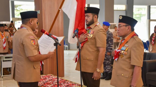Wako Fadly Amran Dilantik jadi Kamabicab Gerakan Pramuka Kota Padang