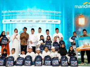 Bank Mandiri Group Salurkan 57.600 Paket Ramadan untuk Anak Yatim, Dhuafa dan Lansia se Indonesia
