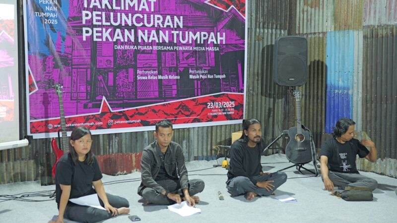 Pekan Nan Tumpah 2025, Kolaborasi Lintas Disiplin Seni Hadirkan Karya Kontemporer