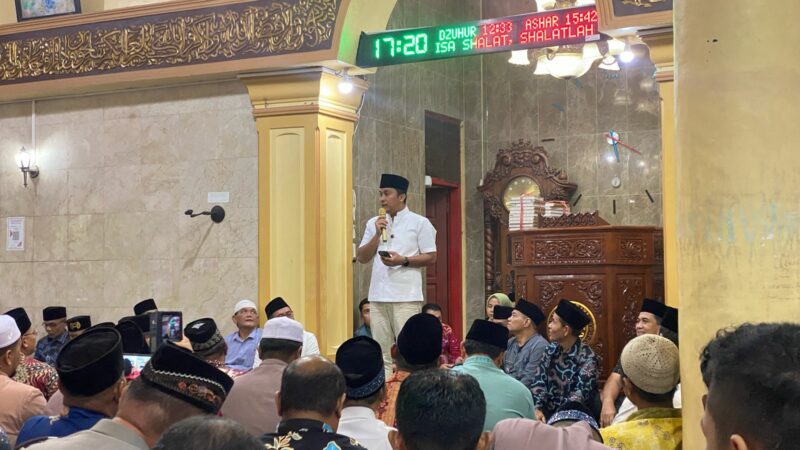 Berdiri Sejak 1901, Masjid Raya Gadur Padang Pariaman Baru Pertama Kali Didatangi Wakil Gubernur Sumbar