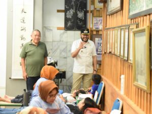 Kebutuhan Tinggi, Wako Padang Fadly Amran Apresiasi Aksi Donor Darah HBT