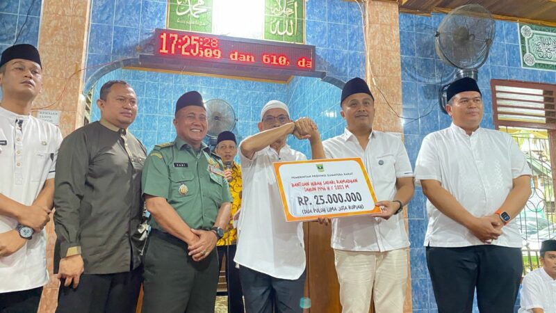 Atasi Degradasi Budaya, Wagub Sumbar Dorong Masjid Jadi Pusat Pembelajaran Adat Minangkabau