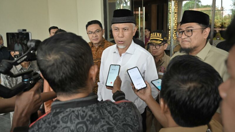 Mitigasi Erupsi Marapi, Gubernur Sumbar Imbau Warga dan Pemudik Waspadai Potensi Bencana