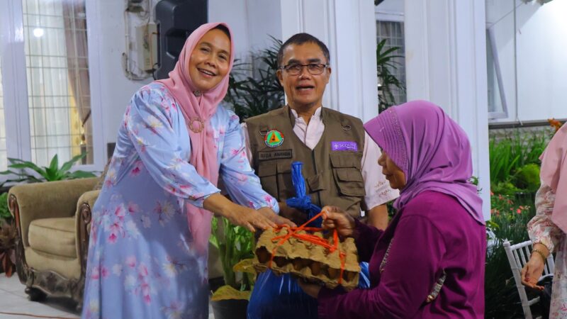 Kwarcab Pramuka Kota Payakumbuh Salurkan 111 Paket Sembako