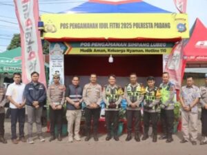 Sebanyak 13 titik pos pengamanan (pospam) disiagakan selama libur Lebaran 2025. Titik-titik pospam itu tersebar di berbagai lokasi strategis