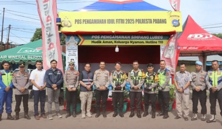 Sebanyak 13 titik pos pengamanan (pospam) disiagakan selama libur Lebaran 2025. Titik-titik pospam itu tersebar di berbagai lokasi strategis