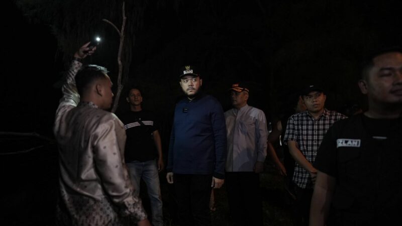 Wako Fadly Amran Kunjungi Lokasi Kebakaran dan Pencarian Orang Hilang di Koto Tangah