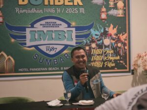 Faisal Terpilih Jadi Ketua IMBI Sumbar, Moge Siap Jadi Pelopor Taat Berlalu Lintas