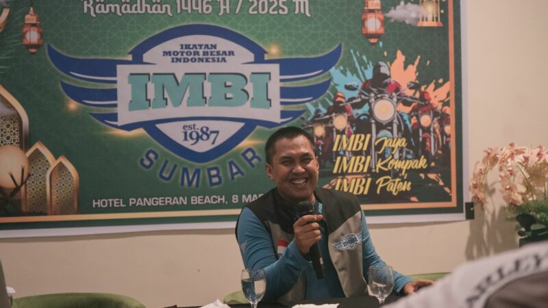 Faisal Terpilih Jadi Ketua IMBI Sumbar, Moge Siap Jadi Pelopor Taat Berlalu Lintas