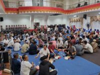 Resmi Dilantik, Bupati dan Wabup Pasbar Gelar Tasyakuran dan Buka Puasa Bersama Warga