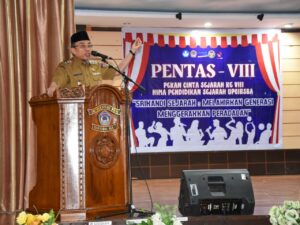 Wawako Padang Buka Pekan Cinta Sejarah di UPGRISBA