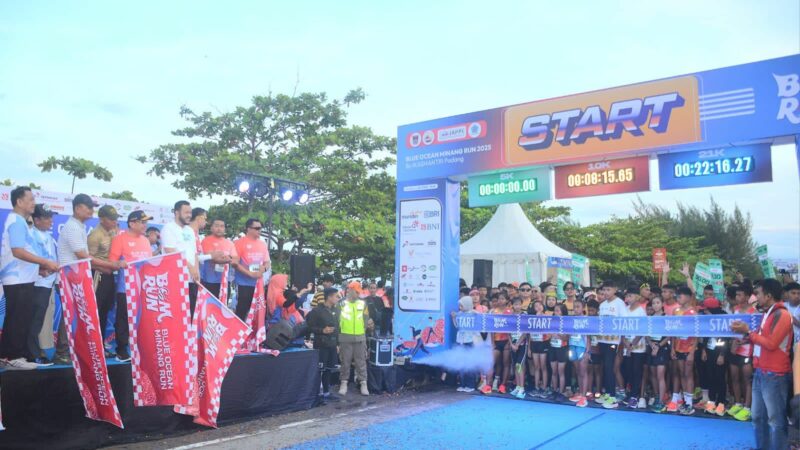 2.200 Pelari Ikuti BOM Run 2025, Fadly Amran: Berikan Dampak bagi Pariwisata Padang