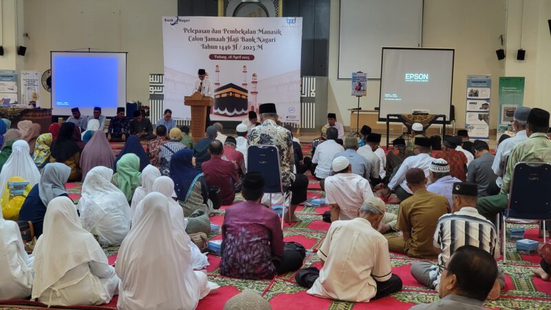 Lagi, Bank Nagari Lepas 800 Jemaah Nasabah ke Tanah Suci