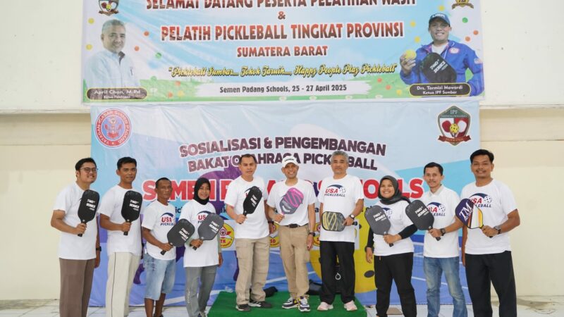 IPF Sumbar dan Semen Padang Schools Gelar Pelatihan Wasit dan Pelatih Pickleball, Siap Debut di Porprov 2025