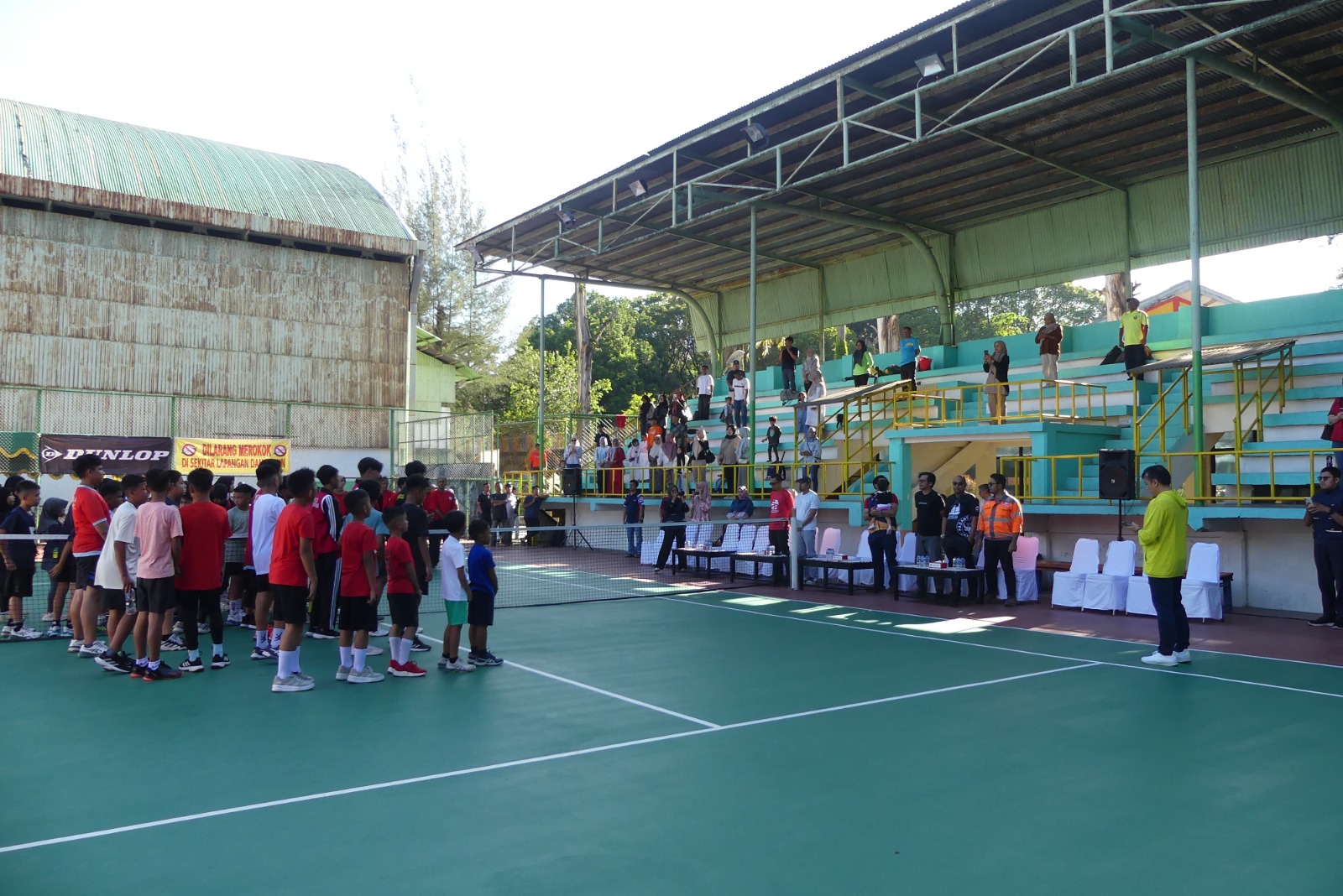 Pemanasan Menuju Kejurnas, 110 Atlet Berlaga di Kejurda Tenis Junior Semen Padang 2025
