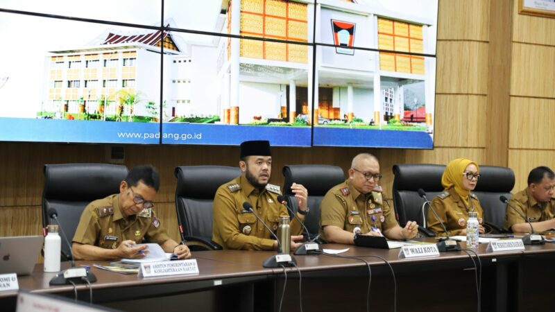 Rakor Mingguan, Wako Padang Minta Tuntaskan Persoalan Pungli