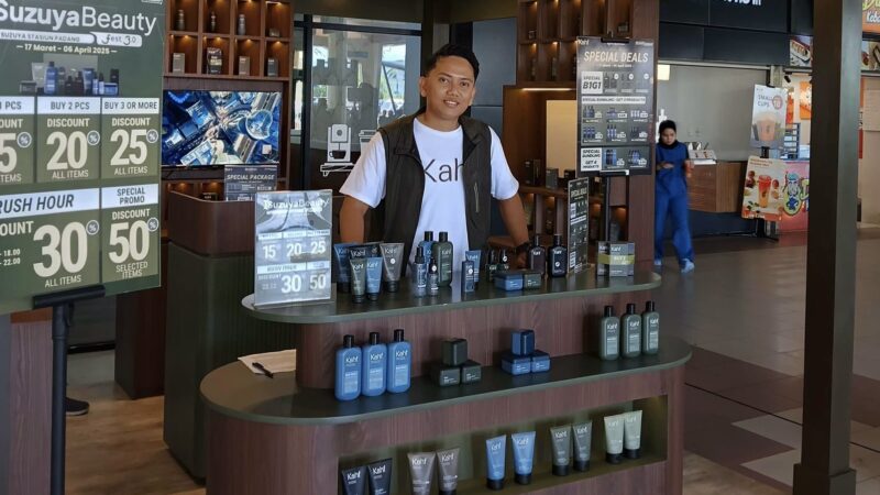 Lebih Dekat dengan Konsumen, Kahf Hadir di Bandara Minangkabau