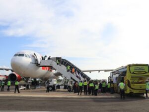 Lion Air Berkomitmen Tingkatkan Kualitas Layanan Haji di Embarkasi Padang