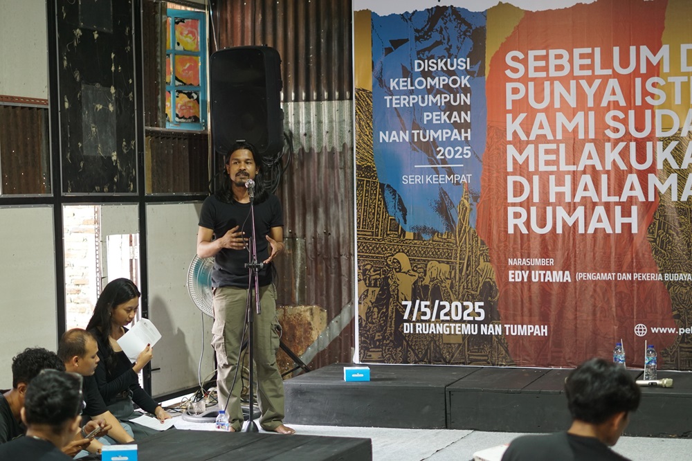 Bongkar Akar Tradisi, Komunitas Seni Nan Tumpah Gali Kekuatan Lokal untuk Masa Depan Seni