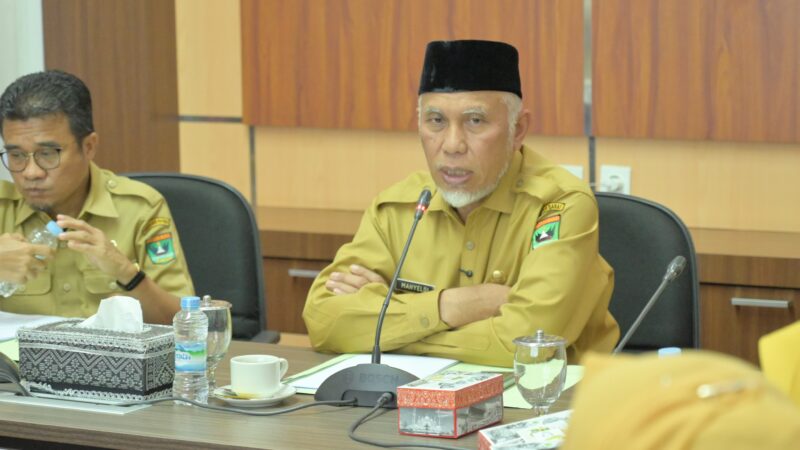 Gubernur Sumbar Mahyeldi Sampaikan Duka Atas Kecelakaan Bus ALS di Padang Panjang