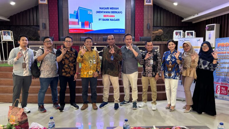 Bank Nagari Cabang Mentawai Gelar Program Nagari Mekah