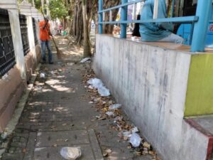Wako Padang Geram, Sampah Berserakan di Lokasi Car Free Day