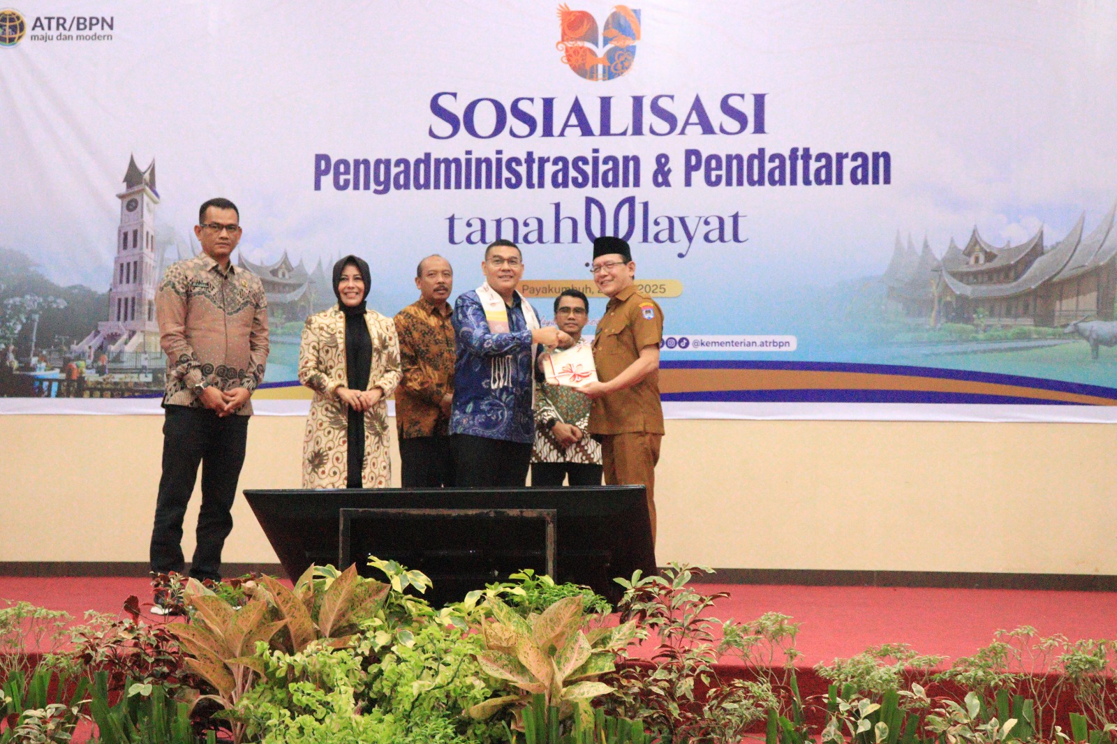 Wujud Perlindungan Hak Masyarakat Adat, Pemko Payakumbuh dan Kementerian ATR/BPN Lakukan Sosialisasi