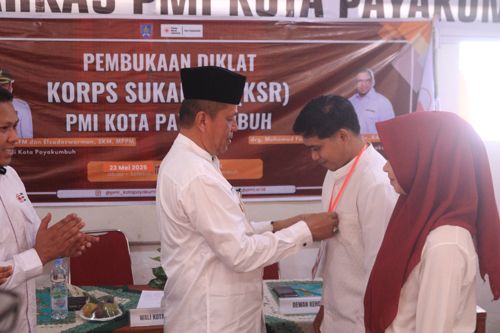 Diklat KSR PMI Kota Payakumbuh, Wawako: Relawan PMI Pilar Penting dalam Bencana dan Pelayanan Kesehatan Masyarakat