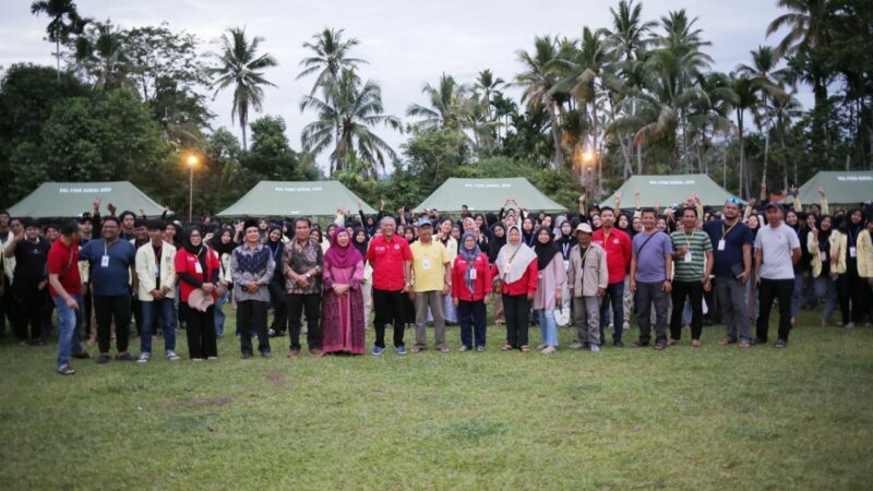 Kuliah Kerja Lapangan (KKL) Mahasiswa Departemen Geografi Universitas Negeri Padang (UNP) resmi dibuka di Lapangan MAN 3 Pesisir Selatan.