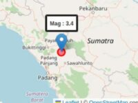 Gempa yang mengguncang Sumatra Barat (Sumbar) pada Jumat (2/5/2025), tidak hanya terjadi Padang Panjang. Gempa pada Jumat siang itu juga