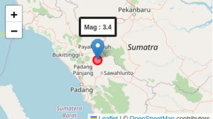 Gempa yang mengguncang Sumatra Barat (Sumbar) pada Jumat (2/5/2025), tidak hanya terjadi Padang Panjang. Gempa pada Jumat siang itu juga