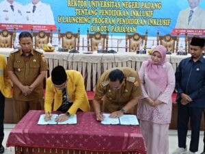UNP dan Pemko Pariaman Jalin Kerja Sama Pendidikan Inklusif