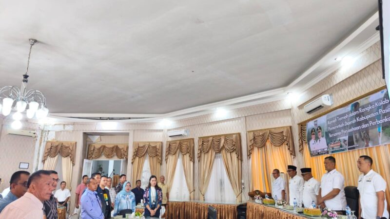 100 Hari Kerja, Pemkab Pasbar Libatkan Perusahaan dan Perbankan Tangani Kemiskinan dan Stunting