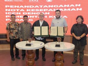 Menuju Kota Kreatif, Wako Padang Tandatangani MoU dengan ICCN