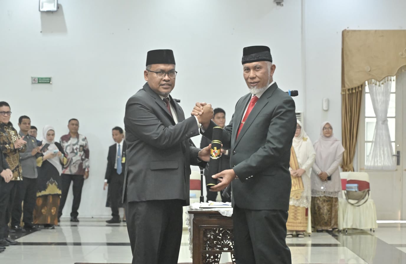 Resmi Dilantik, Sekda Sumbar: Tuntaskan RPJMD, Kawal Program Prioritas dan Perkuat Pelayanan