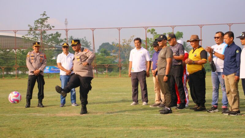 Polres Kota Payakumbuh Gelar Turnamen Sepakbola U-40