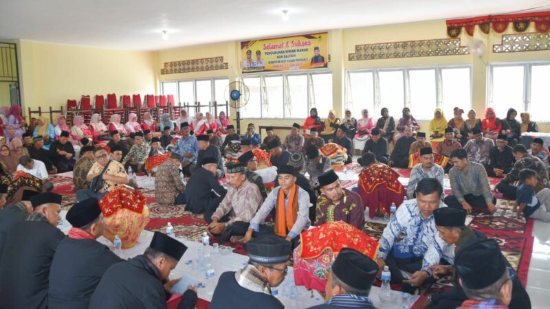 Wawako Maigus Nasir Hadiri Pengukuhan Ninik Mamak Nan Bajinih Adat KAN Nanggalo