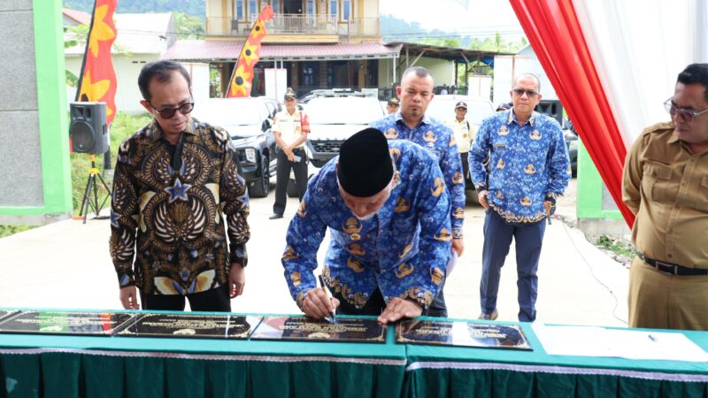 Gubernur Mahyeldi Resmikan 5 Jembatan di Sumbar Senilai Rp30,7 Miliar
